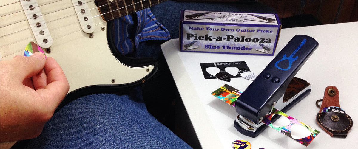 kronblad Grøn Rynke panden Make Your Own Guitar Picks | Guitar Pick Punch Packs | Pick-a-Palooza